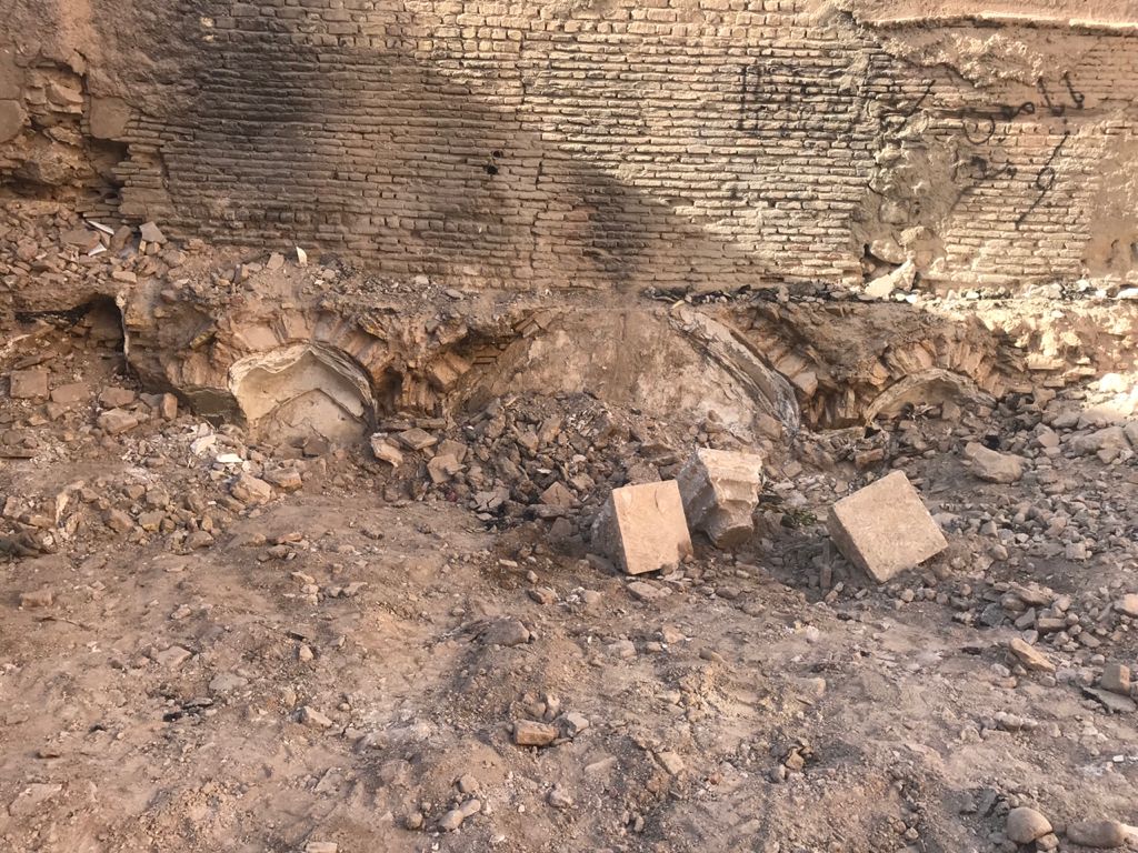 تخریب پوشش حمام تاریخی در شیراز مربوط به دهه‌های قبل است